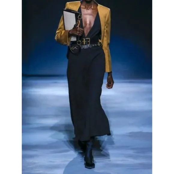 NWT $3K GIVENCHY RUNWAY LITTLE BLACK DRESS US SIZE 8 FR SIZE 40 - Picture 5 of 7